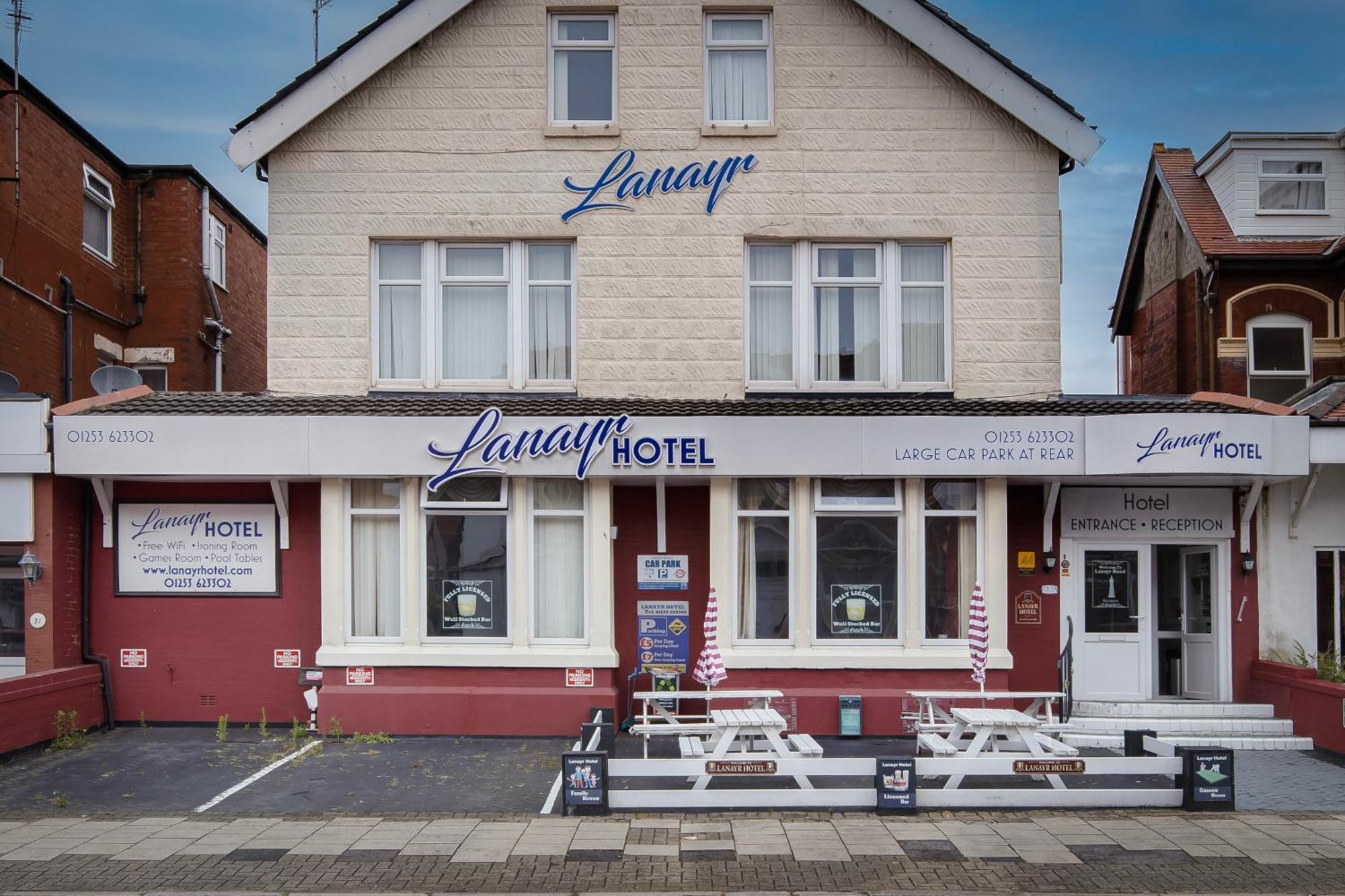 Lanayr Hotel Blackpool Dış mekan fotoğraf